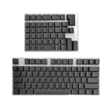 Maxbell PBT Keycaps Anti-Grease Mini for 61 64 68 71 82 84 Layout Keyboard Black