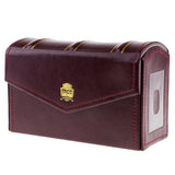 Max PU Storage Box Certified Graduated 15 Coins Display Capsule Collection Red