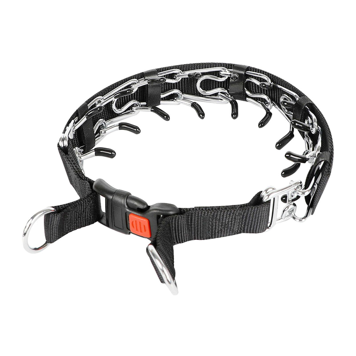 Maxbell Dog No Pull Collar Easy to Use Dog Choke Collar for Outdoor Training Walking 60cm Rubber Tip