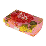 Max Brocade Lipstick Lip Gloss Case Carry Storage Box Lip Balm Holder w/ Mirror #E