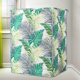 Max Coated Oxford Cloth Washing Machine Cover Protector Monstera Cycas Leaves-XL - Aladdin Shoppers