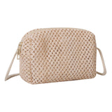 Maxbell Women Crossbody Bag Portable Casual Summer Beach Tote for Work Picnic Outdoor Beige