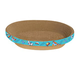 Maxbell Corrugated Scratch Pad Lounge Beds Kitten Sofa Cats Scratcher Cardboard 55cmx10cm