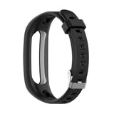 Max Silicone Wrist Strap Part for Huawei 4 Running band 3e Band 4e Black