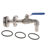 Max 90 Degree Ton Barrel Replacement Outlet Tap for Oil Water Outlet Discharge Port Inner Diameter 20MM