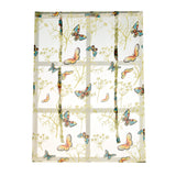 Max Kitchen Window Short Roman Blinds Curtains Panel Butterfly 140x140cm
