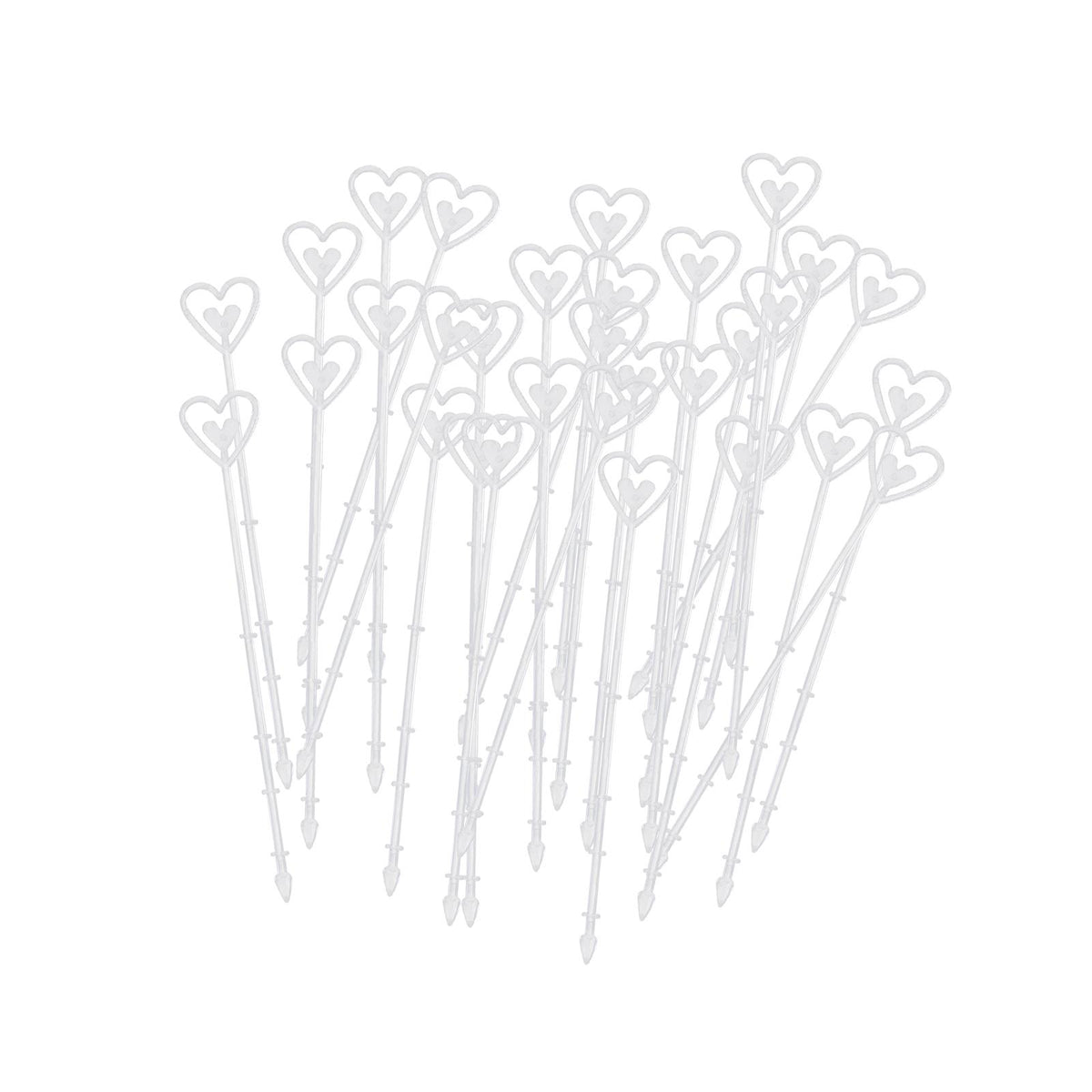 Maxbell 100Pcs card Holders Table Number Holder Florist Decor Menu Memo Clips
