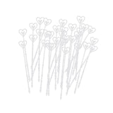Maxbell 100Pcs card Holders Table Number Holder Florist Decor Menu Memo Clips