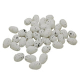 Max 100pcs artificial fake eggs quail pigeon egg photography props decors white