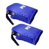 Maxbell Motorcycle Handlebar Gloves Winter Motorcycle Gloves for Electric Bikes Blue