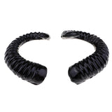 Max Artificial Ram Horns Costume Accessory for DIY Gothic Hair Headband Hoop A