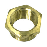 Max Pipe Brass Thread Adapter Hose Fittings Hose Connector  1 inch x 6 points