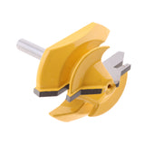 Maxbell 45 Degree 1/2 Shank Lock Miter Cutter Router Bit Woodworking Power Tools  N5