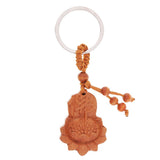 Max Wooden Carving Car/Bag/Purse Key Ring Lucky Pendant Key Chain 6