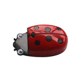Maxbell Magnetic Dry Erase Marker Holder with Ladybug Shape 2in1 for Workshop Office Red