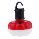 Maxbell Outdoor Camping Pumpkin Lantern Decoration Light LED Tent Hook Lamp Red