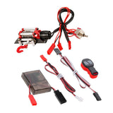 Maxbell Metal Winch System with Wireless Remote Control Receiver for 1/10 RC Crawler