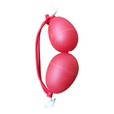 Maxbell Rhythmic Sand Balls Double Gourd Gifts for Training Teaching Activities Red