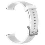 Maxbell Rubber Watch Wristband Strap Replacement for Ticwacth C2 Rose Gold White