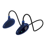 Maxbell Sports Air Conduction Headset HiFi Lossless Sound Lightweight for Climbing Blue