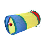 Maxbell Cat Tunnel Pet Tubes with Ball Play Tent for Rabbit Indoor Cats Pet Supplies