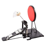 Maxbell Drum Pad Musical Mute with Drum Pedal Durable for Training Beginner Drummer