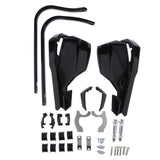 Max Motorcross Handlebar handguards Hand Guards 7/8" 22mm Or 1-1/8 28mm FatBar Black