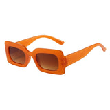 Maxbell Driving Glasses Traveling Travel Summer Rectangle Sunglasses for Women Men Orange