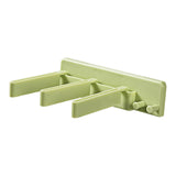 Maxbell Self Adhesive Toothpaste Squeezer Dispenser 2 Toothbrush Organizer Hanger Green