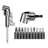 Maxbell Hex handle Screwdriver Angled Bit Holder Adjustable for Buffing Attachments Long and short