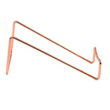 Maxbell Bottle Holder Display Shelf Storage Rack Bottle Display for Kitchen Rose Aureate