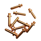 Max 10pcs/set 60A Extended Plasma Cutting Torch Consumable Accessories Electrode
