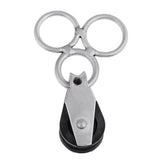 Maxbell Stainless Steel Kitesurf Kiteboard Kite Bar Swivel with Pulley Accessories