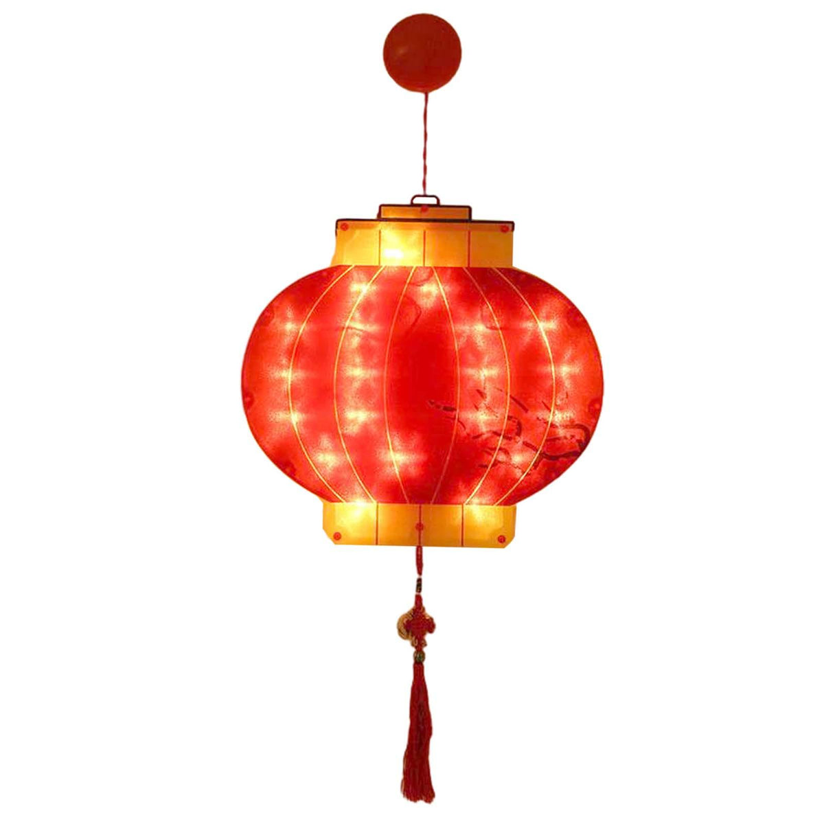 Maxbell LED Chinese New Year Decoration Lights LED Lantern for Indoor Holiday Office Lantern