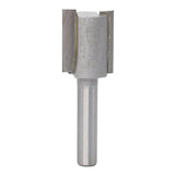 Max Single Flute Straight Router Bit Wood Router Bit 1/4" Shank Groove Chisel 8