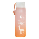 Maxbell Portable Water Bottle Drinking Daily Drinkware for Fitness Riding Orange