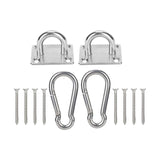 Maxbell Ceiling Anchor Buckle Wall Mounted Swing Hangers Pad Eye Plate for Swings
