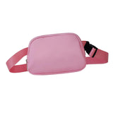 Maxbell Waist Bag Pack Fanny Pack with Adjustable Strap for Walking Hiking Camping Pink