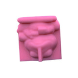 Maxbell Silicone Vase Mould Epoxy Resin Flower Vase Mould 3D Ornament Pen Holder