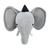 Maxbell Kids Room Wall Hanging Decor Ornament Flush Dolls Animal Head Elephant