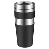 Max Stainless Steel Tumbler Travel Coffee Mug Camping Travel Car Cup 450ML Black