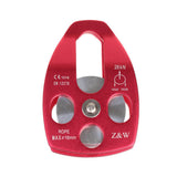 Maxbell Single Pulley Ball Bearings For Mountaineering Tree Rock Climbing Abseiling