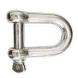 Maxbell Marine Boat Sail Anchor Chain Rigging D Shackle Pin 304 Stainless Steel 20mm