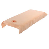 Max Reusable Washable Cotton Acupuncture Massage Table Bed Pad Cover Brown