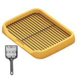 Maxbell Dog Toilet Keep Paws and Floors Clean Removable Mesh Grids Indoor Potty Tray Yellow