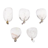 Max Natural Mineral Pendant Polished Stone Pendant Decor for Necklace Gifts #10
