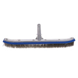 Max Pool Cleaning Brush Broom Swimming Pool Spa Heavy Duty E 18 Inch Steel Wire