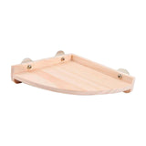 Maxbell Hamster Cage Corner Platform Wooden Stand Chinchilla Small Animal Parrot