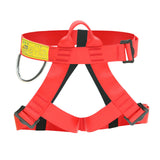 Maxbell Climbing Harness Fall Protection Protect Waist Half Body Belt Red