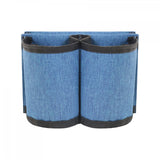 Maxbell Luggage Travel Cup Holder Bottle Holder Beverages Drink Caddy Pouch Men Women blue